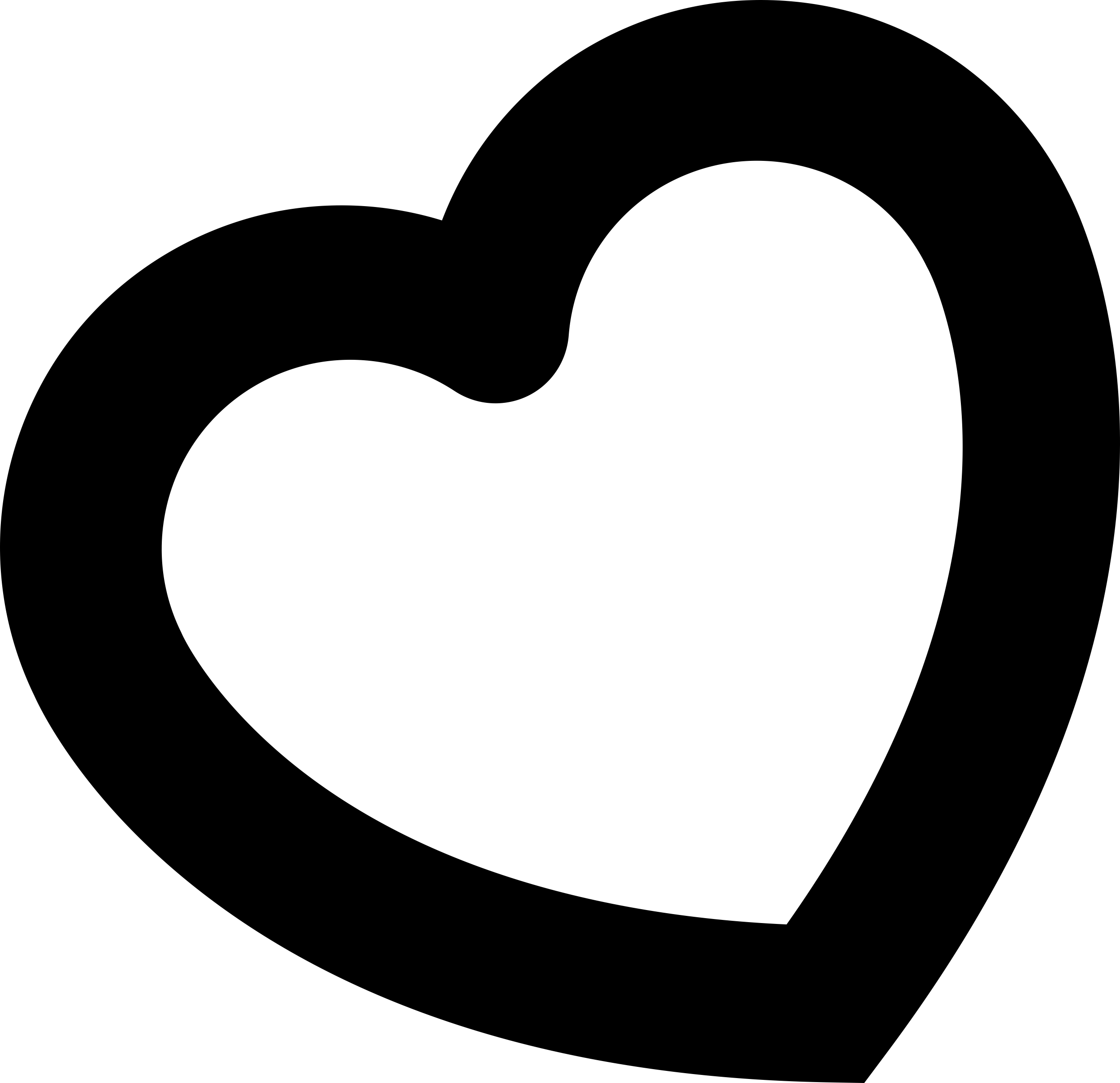 Heart Rotated Outlined Shape Symbol Outline Icon Svg Set Free Vectors